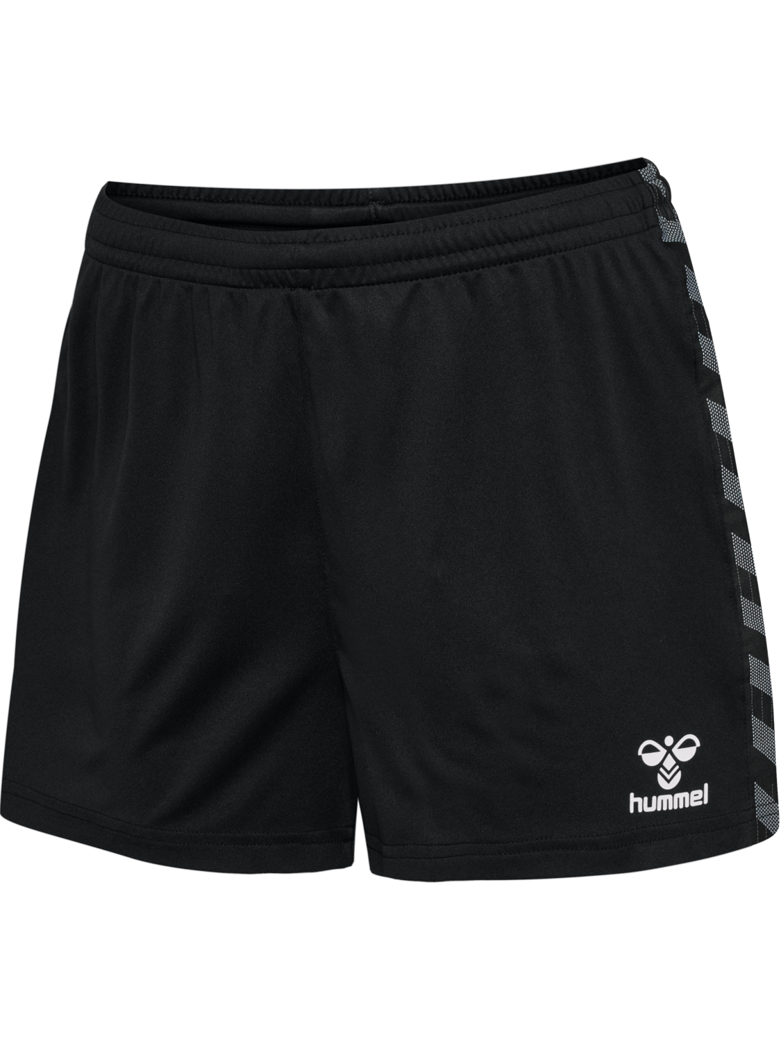 hmlAUTHENTIC PL SHORTS WOMAN, BLACK, packshot