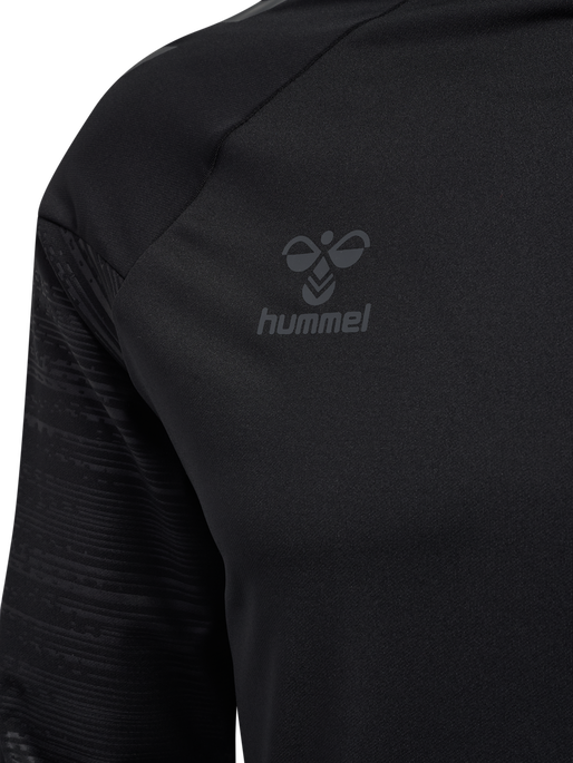 hmlPRO TRAINING CREW SWEAT, BLACK, packshot