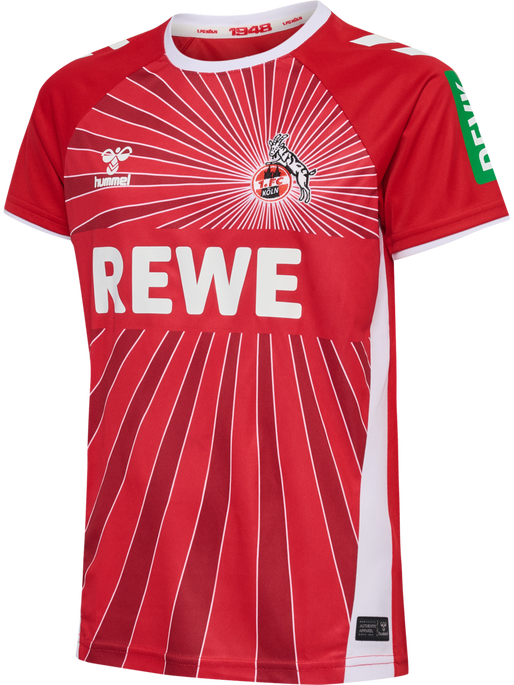 1FCK 24/25 AWAY JERSEY S/S KIDS, TRUE RED, packshot