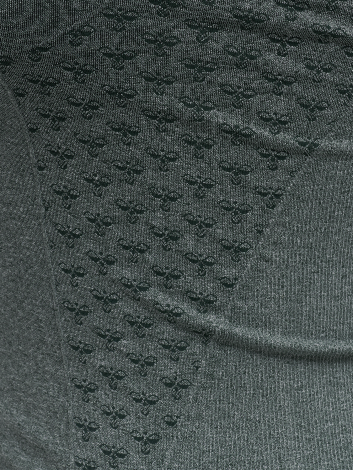 hmlCI SEAMLESS TOP, DARKEST SPRUCE MELANGE, packshot