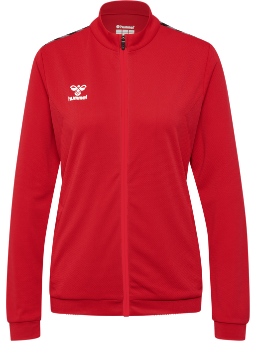 hmlAUTHENTIC PL ZIP JACKET WOMAN, TRUE RED, packshot