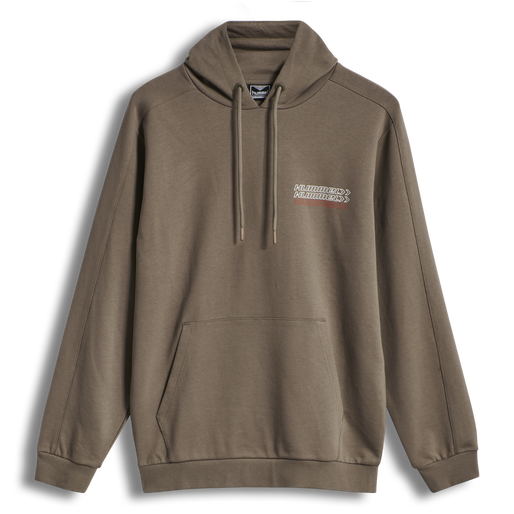 hmlDENNIS HOODIE, WALNUT, packshot