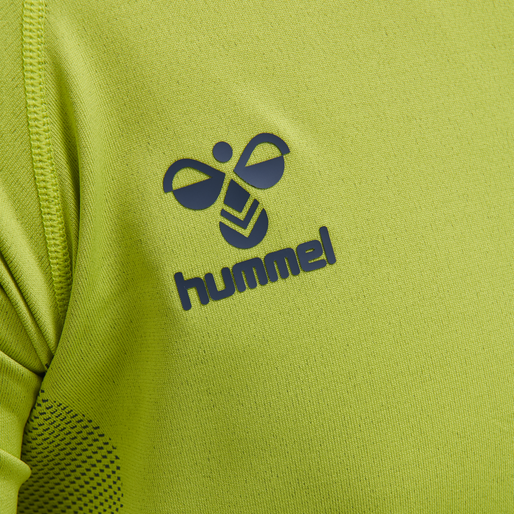 hmlLEAD PRO SEAMLESS TRN JRS, LIME PUNCH, packshot