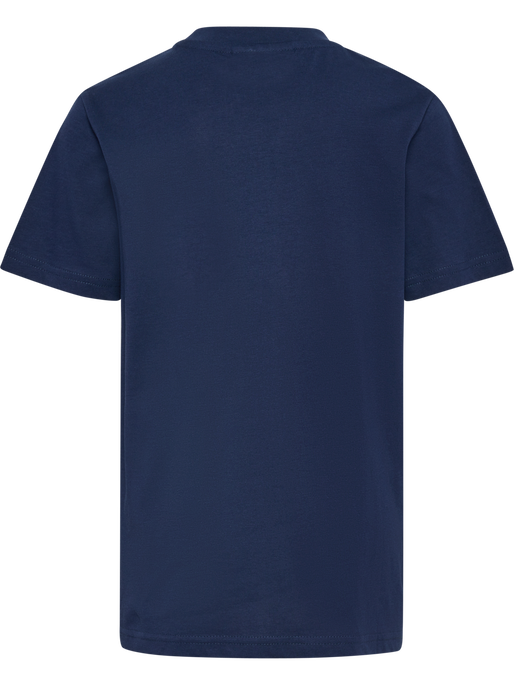 hmlJR BASE T-SHIRT S/S, DRESS BLUES, packshot
