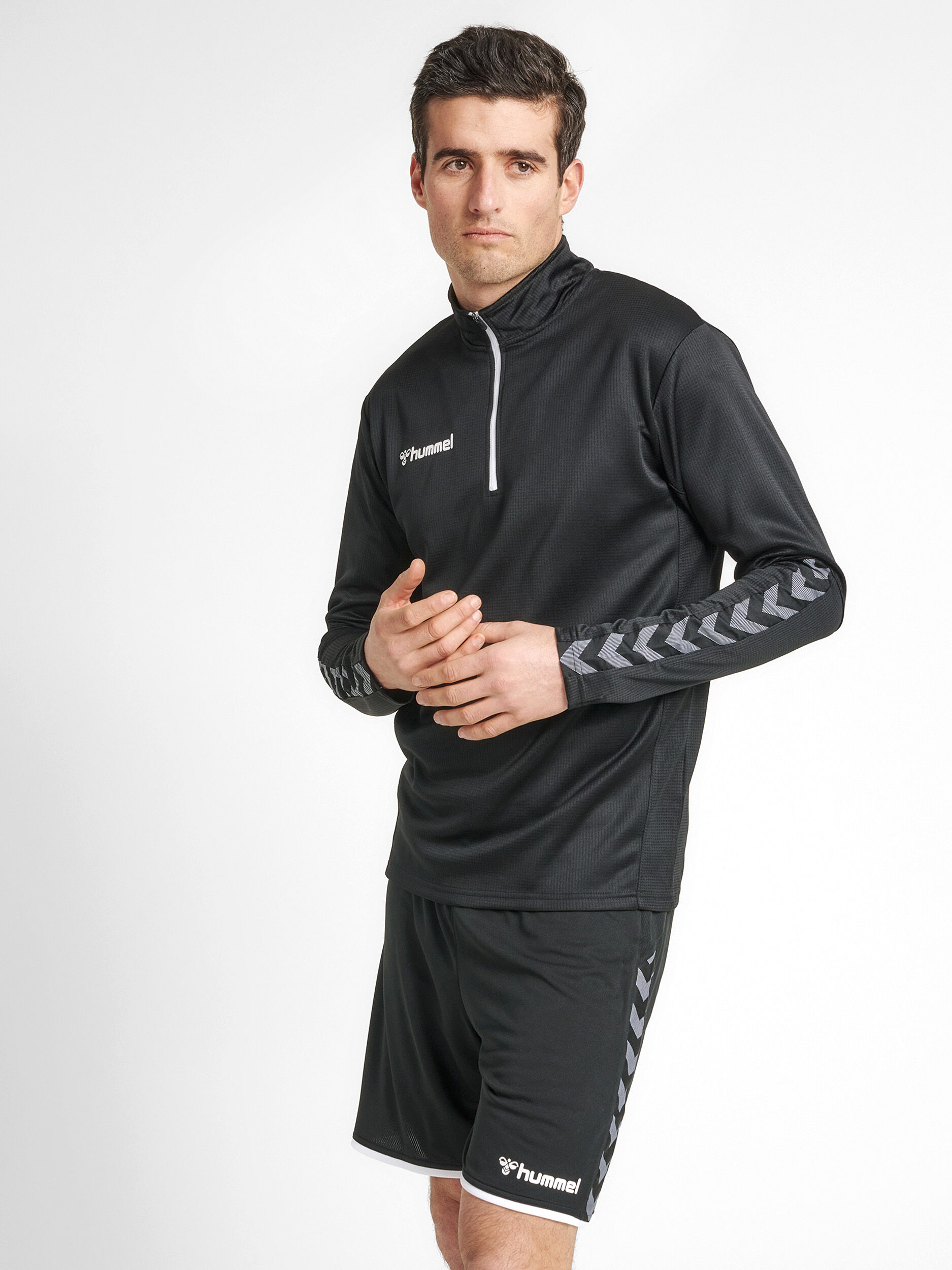 Hummel authentic on sale half zip sweatshirt