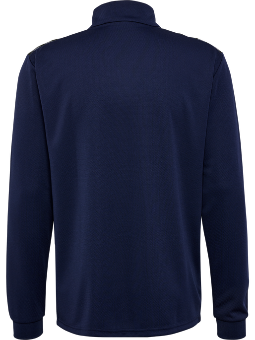 hmlAUTHENTIC HALF ZIP SWEAT, MARINE, packshot