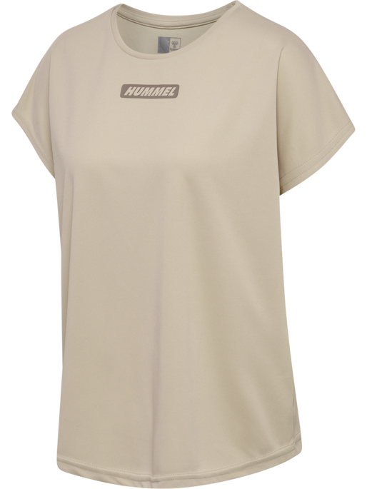 hmlTE TOLA LOOSE T-SHIRT, CHATEAU GRAY, packshot