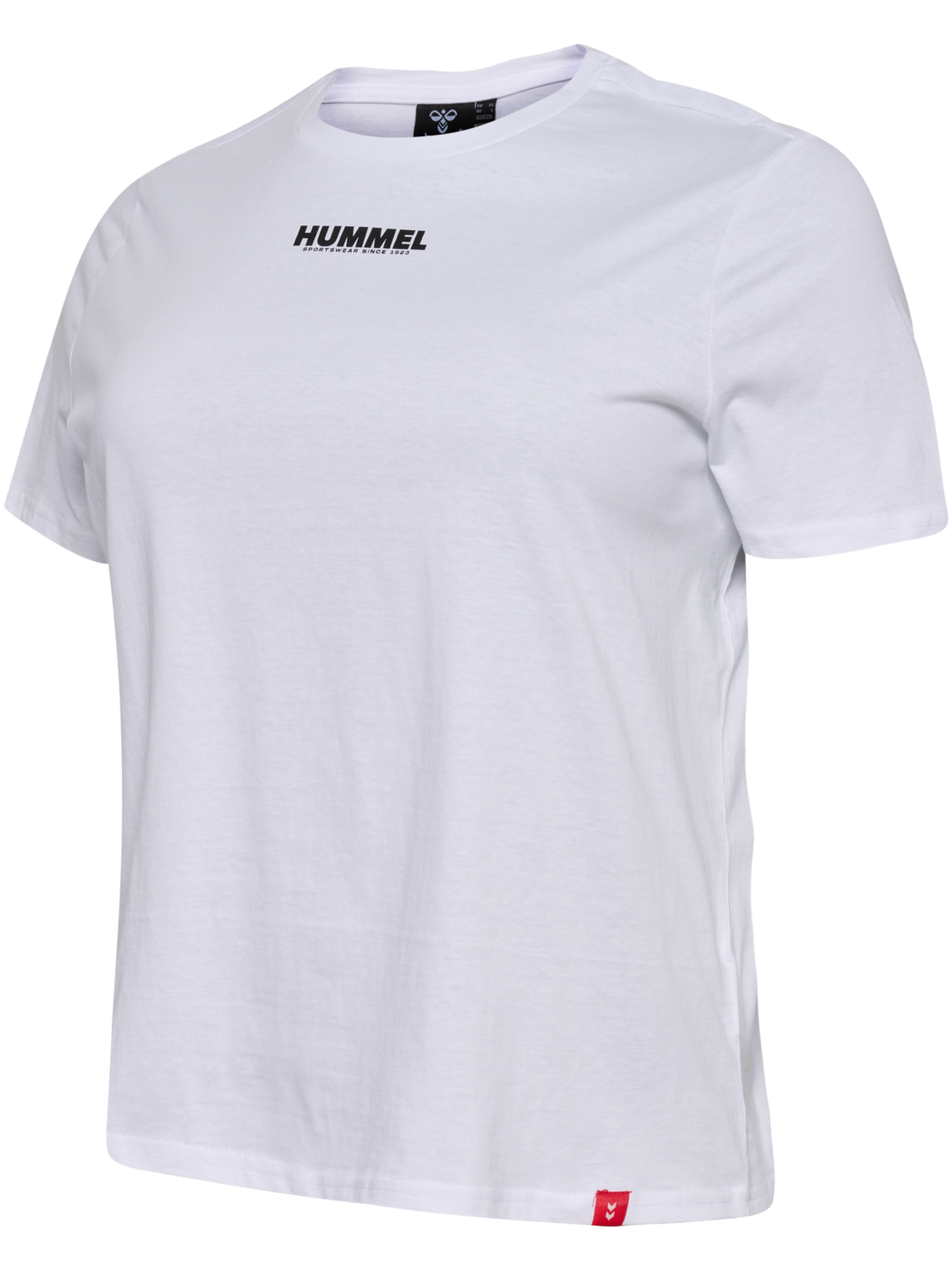 hmlLEGACY WOMAN T-SHIRT PLUS, WHITE, packshot