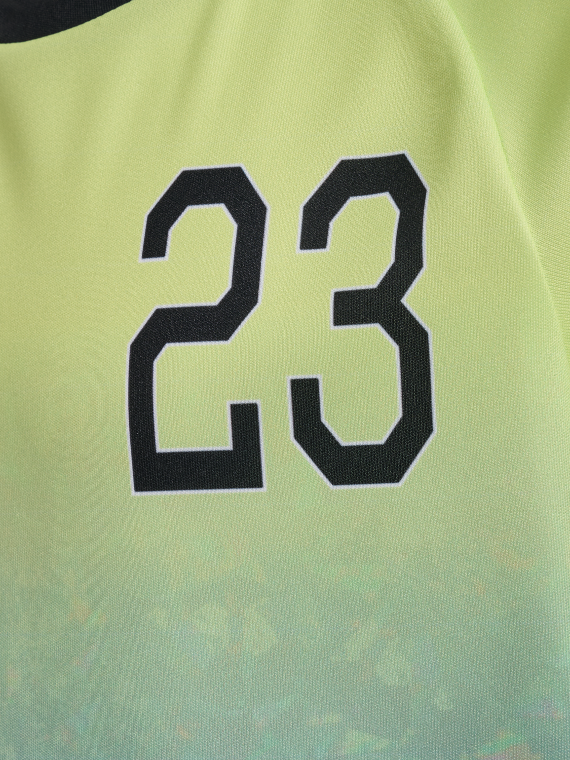 hmlSHIMMER T-SHIRT S/S, SHADOW LIME/BLACK, packshot