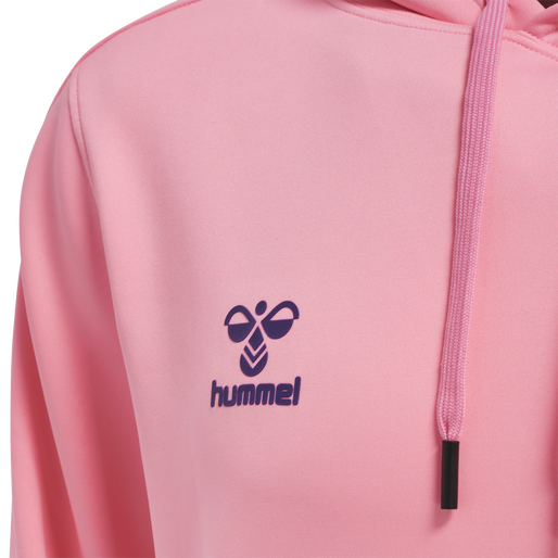 hummel CORE XK POLY SWEAT HOODIE COTTON CANDY hummel