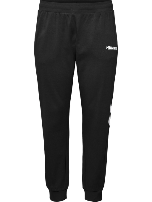 hmlLEGACY WOMAN TAPERED PANTS PLUS, BLACK, packshot