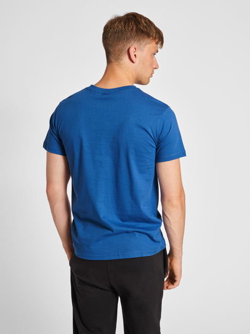 hummel TRUE BLUE RED T-SHIRT S/S - BASIC