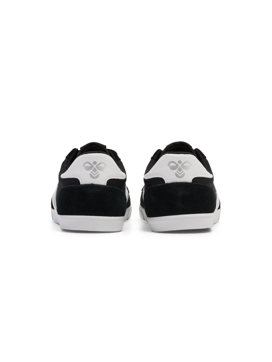 HUMMEL SLIMMER STADIL LOW, BLACK/ WHITE KH, packshot