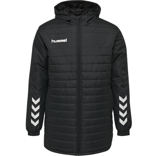 hmlPROMO KIDS BENCH JACKET, BLACK, packshot