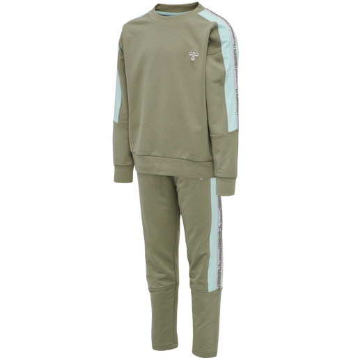 hmlELLA TRACKSUIT, VETIVER, packshot