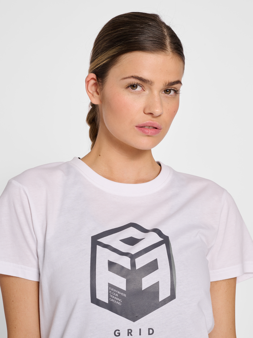 hmlOFFGRID COTTON JERSEY S/S WO, WHITE, model