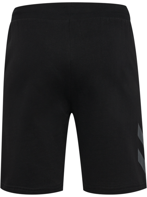 hmlLEGACY HOODIE + SHORTS SET, BLACK, packshot