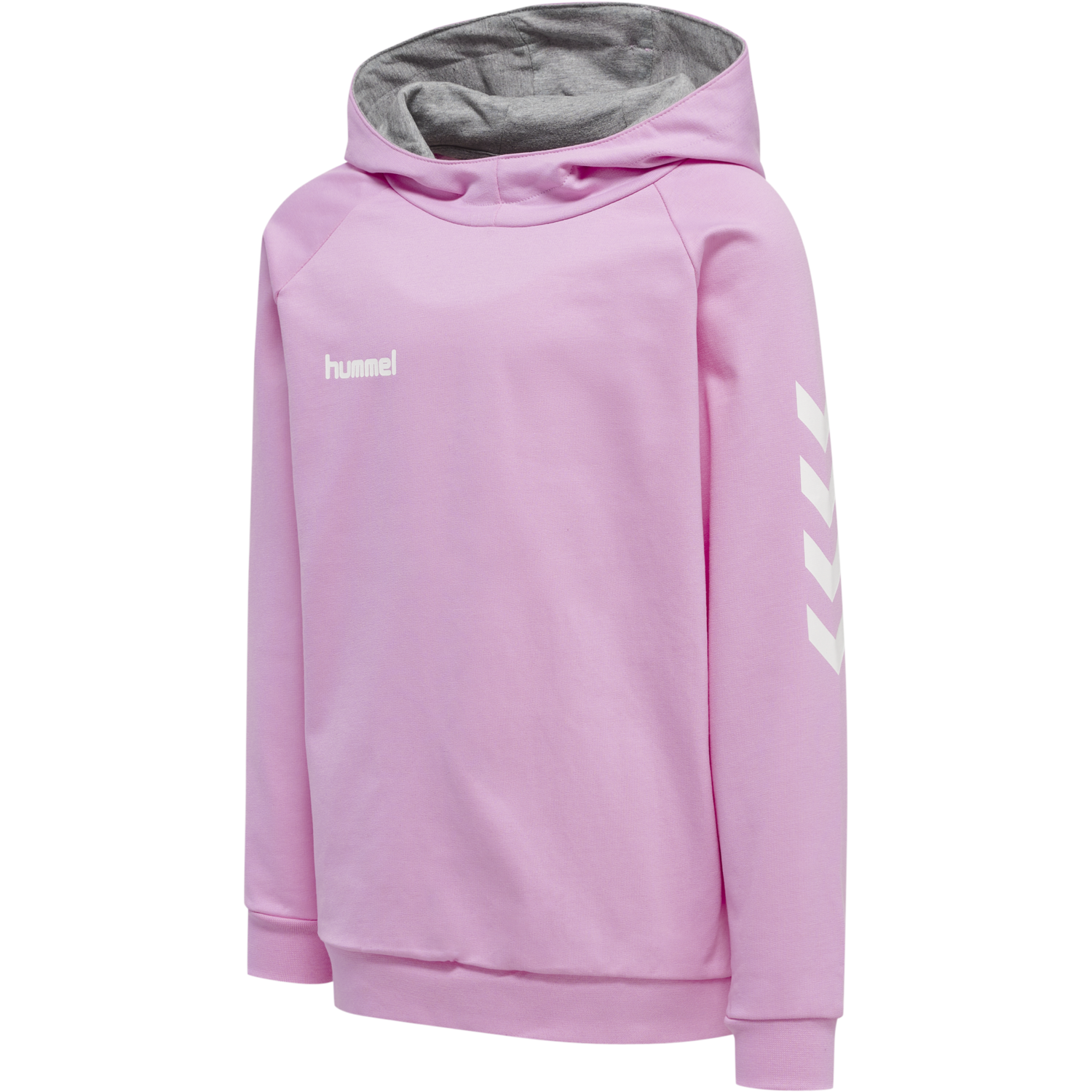 HMLGO KIDS COTTON HOODIE, ORCHID, packshot