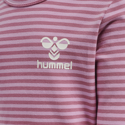 hmlMULLE T-SHIRT L/S, MAUVE MIST, packshot