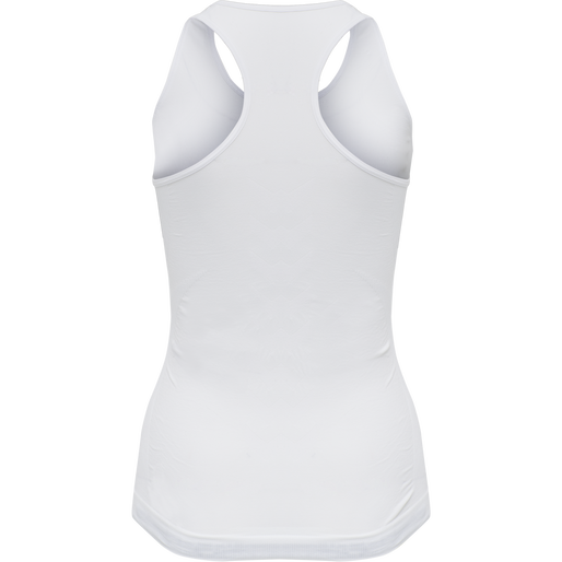 hmlTIF SEAMLESS TOP, WHITE, packshot