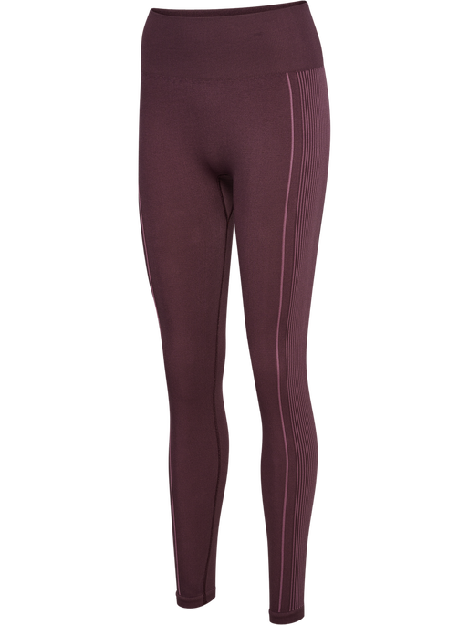 hmlYOGA SEAMLESS HW TIGHTS, FUDGE, packshot