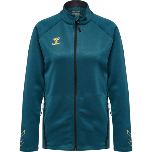 hmlCIMA XK ZIP JACKET WOMAN, BLUE CORAL hmlCIMA XK ZIP JACKET WOMAN, BLUE CORAL, packshot
