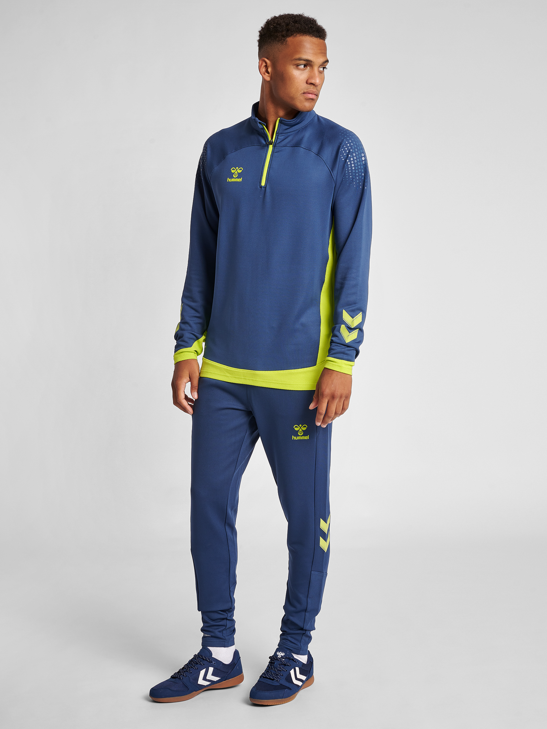 hummel LEAD FOOTBALL PANTS - DARK DENIM 