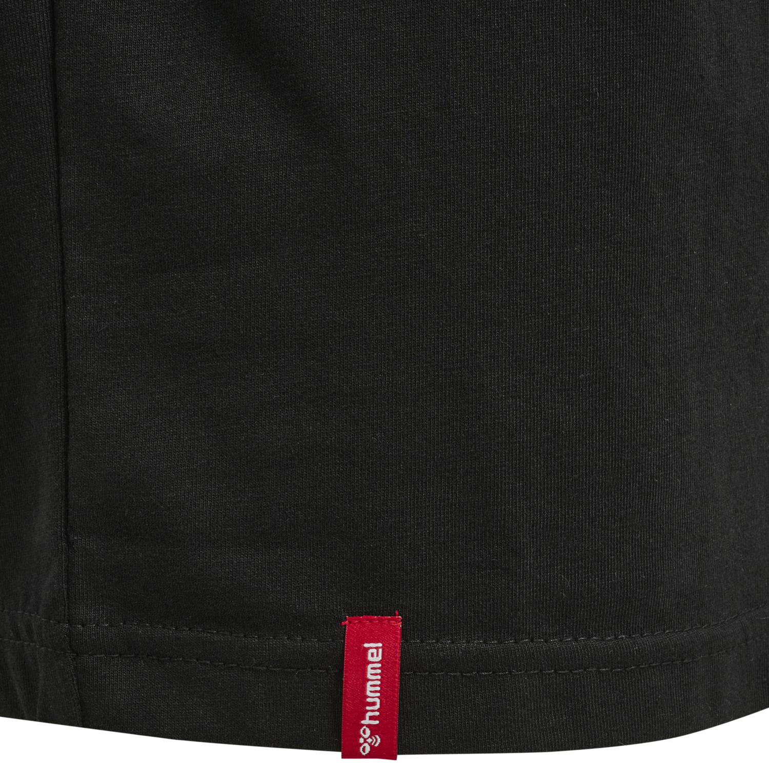 hmlRED BASIC T-SHIRT S/S KIDS, BLACK, packshot