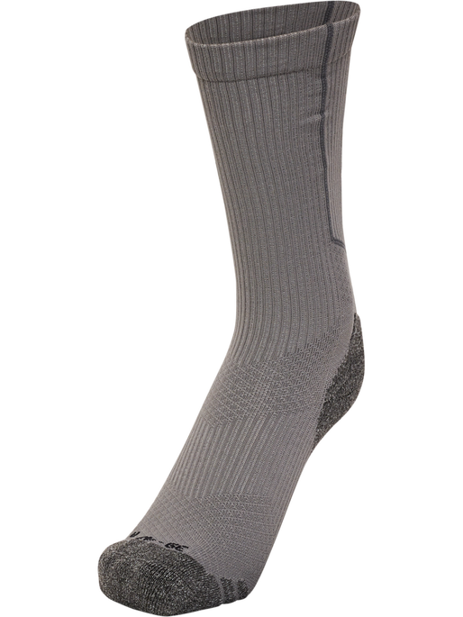 hmlPRO TRAINING SOCKS LOW, STEEL GRAY/WHITE hmlPRO TRAINING SOCKS LOW, STEEL GRAY/WHITE, packshot