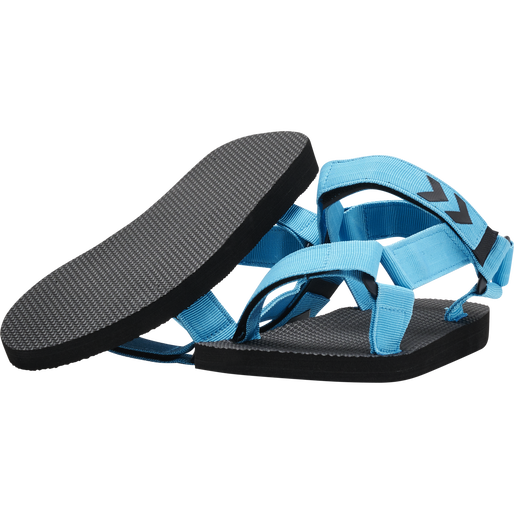 STRAP SANDAL, SCUBA BLUE, packshot