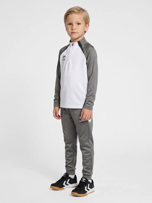 hmlLEAD 2.0 TRACK PANTS KIDS, STEEL GRAY, model