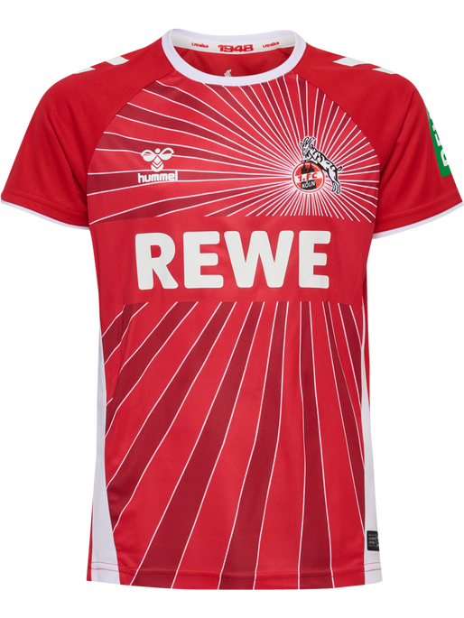 1FCK 24/25 AWAY JERSEY S/S KIDS, TRUE RED, packshot