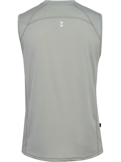 hmlPULSE WORKOUT TANK TOP, BELGIAN BLOCK, packshot