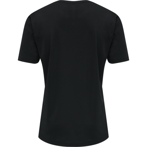 hmlREFEREE CHEVRON JERSEY S/S, BLACK hmlREFEREE CHEVRON JERSEY S/S, BLACK, packshot