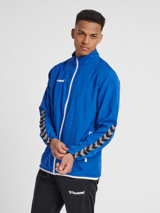 hmlAUTHENTIC MICRO JACKET, TRUE BLUE, model