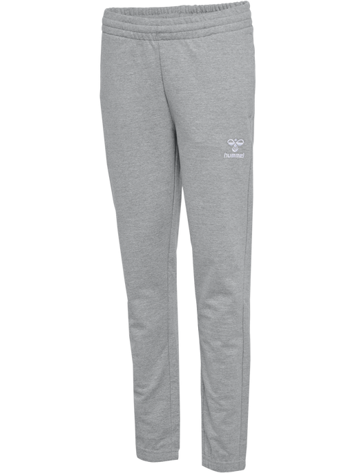 hmlGO 2.0 SWEATPANTS KIDS, GREY MELANGE hmlGO 2.0 SWEATPANTS KIDS, GREY MELANGE, packshot