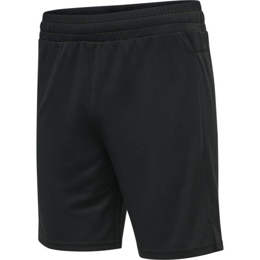 hmlTE TOPAZ 2-PACK SHORTS SET, BLACK/BLACK, packshot