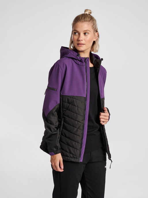 gødning Overvind Uluru hummel NORTH HYBRID JACKET WOMAN - CROWN JEWEL | hummel.net