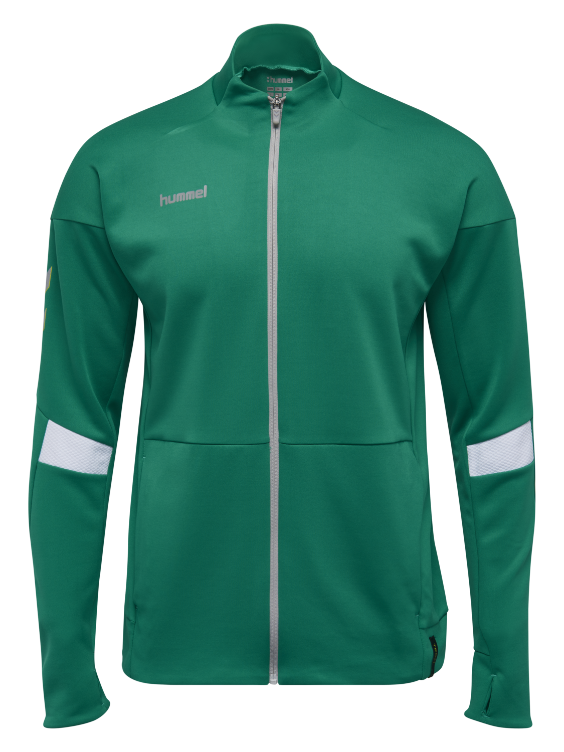 green sports jacket