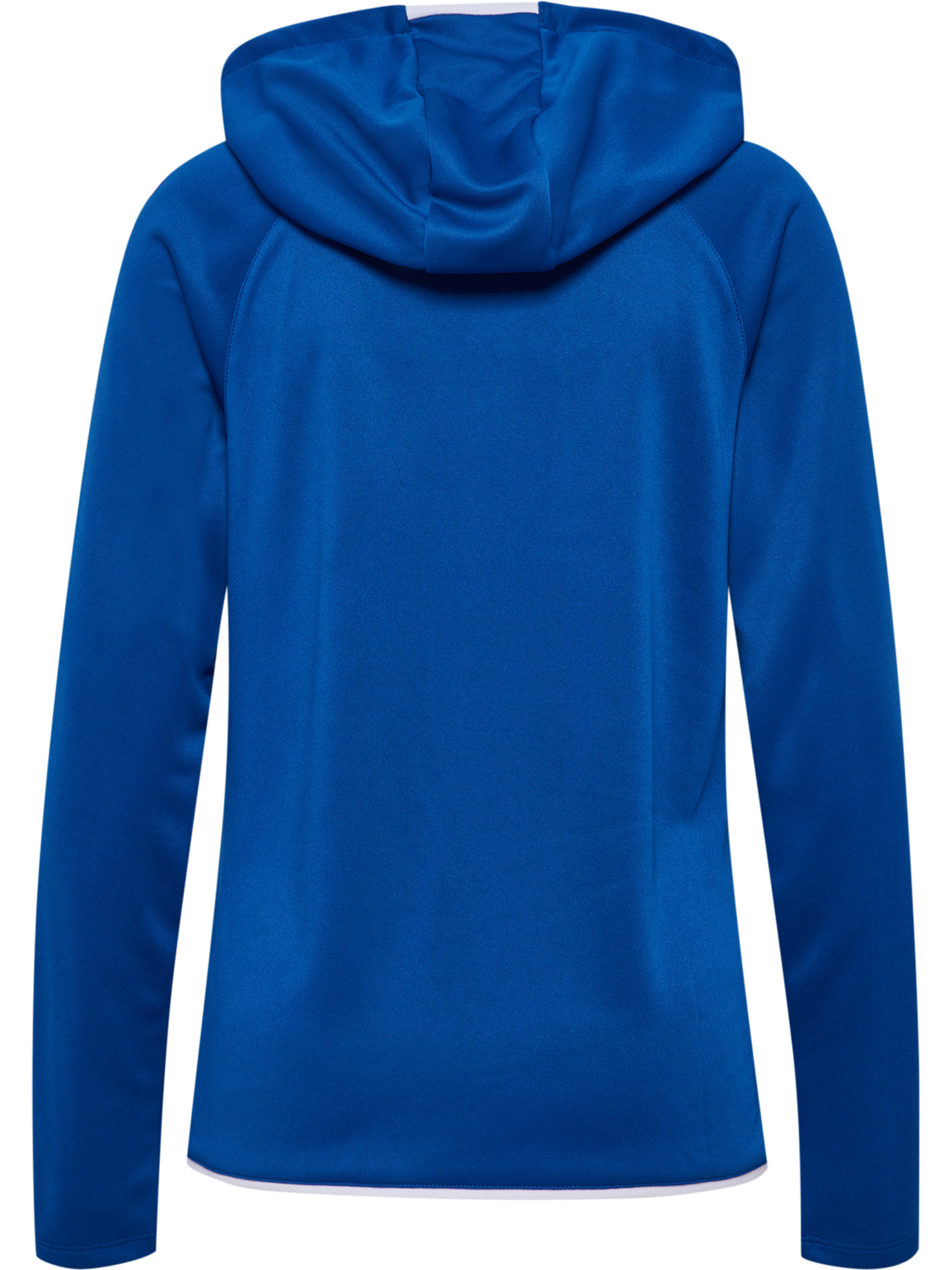 hmlCORE 2.0 ZIP HOODIE WOMAN, TRUE BLUE/WHITE, packshot
