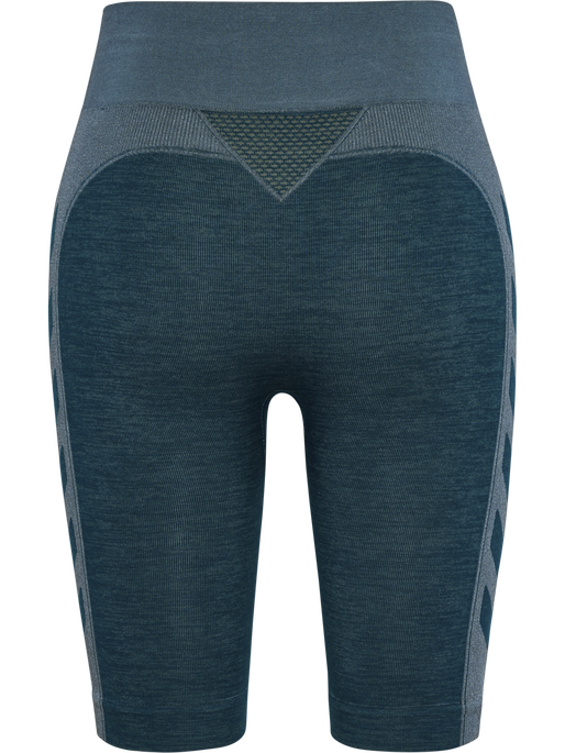 hmlCLEA SEAMLESS CYCLING SHORTS, DARK SEA hmlCLEA SEAMLESS CYCLING SHORTS, DARK SEA, packshot