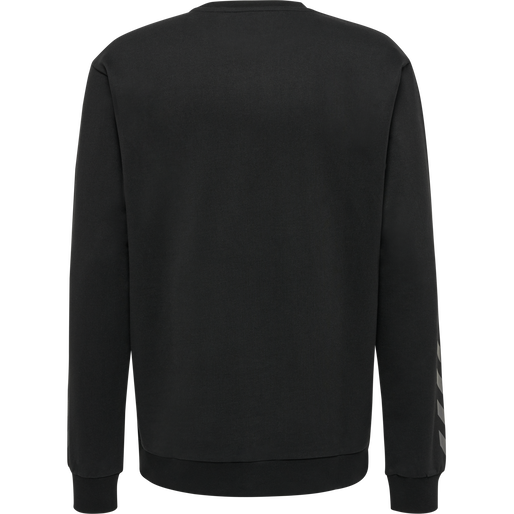 hmlOFFGRID COTTON SWEATSHIRT, JET BLACK, packshot