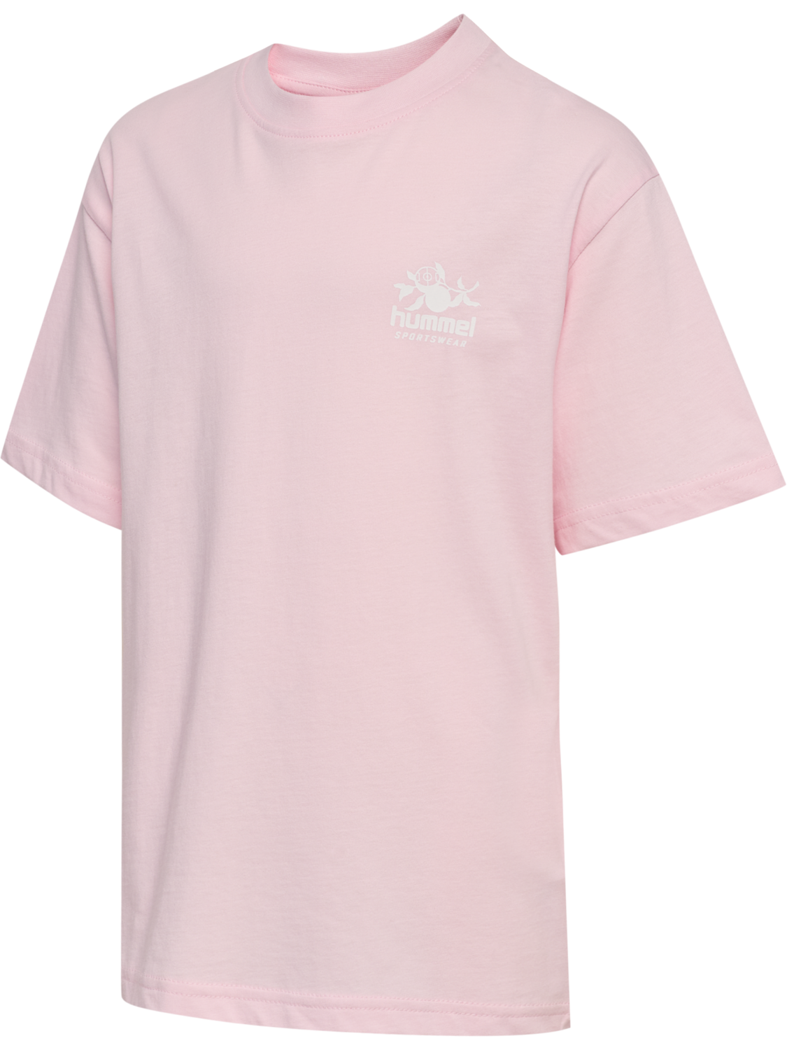 hmlJR LOOSE T-SHIRT S/S STADIUM, PINK-A-BOO, packshot