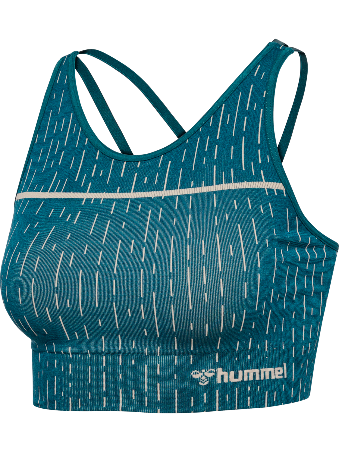 hmlMT DROPS SEAMLESS SPORTS BRA, STARGAZER/SILVER LINING, packshot