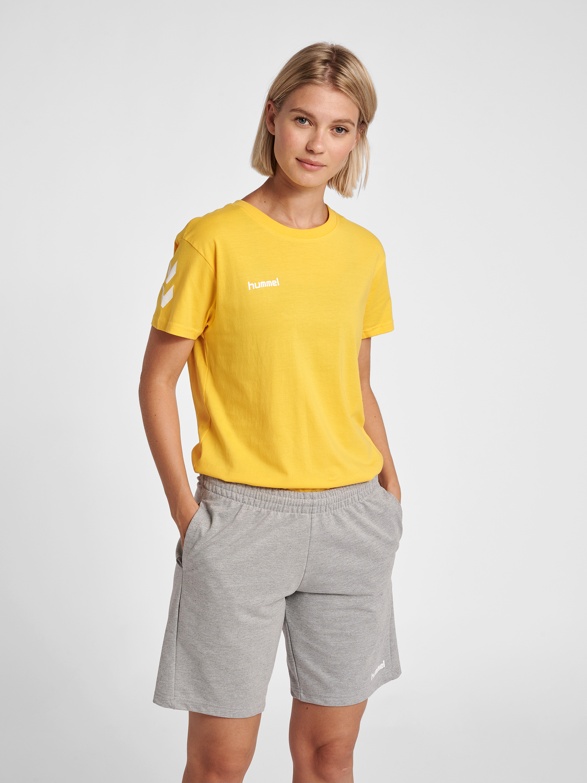hummel GO COTTON T-SHIRT WOMAN S/S 