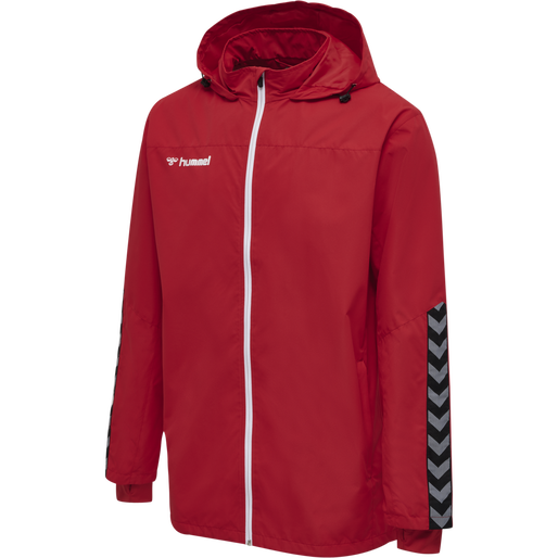 hmlAUTHENTIC ALL-WEATHER JACKET, TRUE RED, packshot