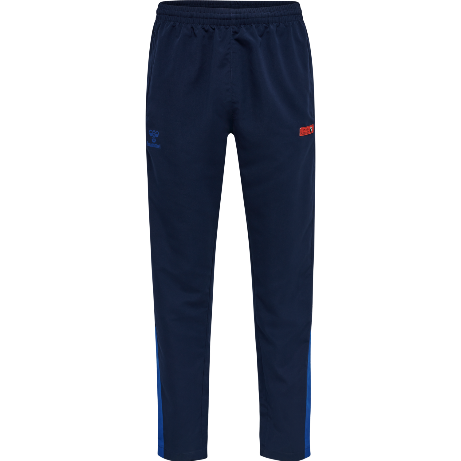 hmlPRO GRID WOVEN PANTS, MARITIME BLUE/SURF THE WEB, packshot