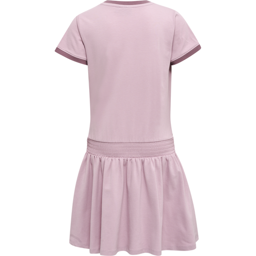 hmlCLOUD DRESS S/S, DAWN PINK, packshot