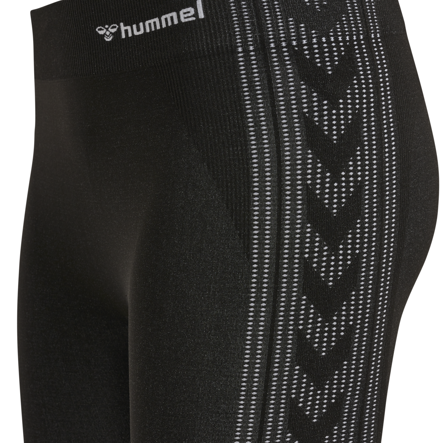 hmlMT SHAPING SEAMLESS MW TIGHTS, BLACK, packshot
