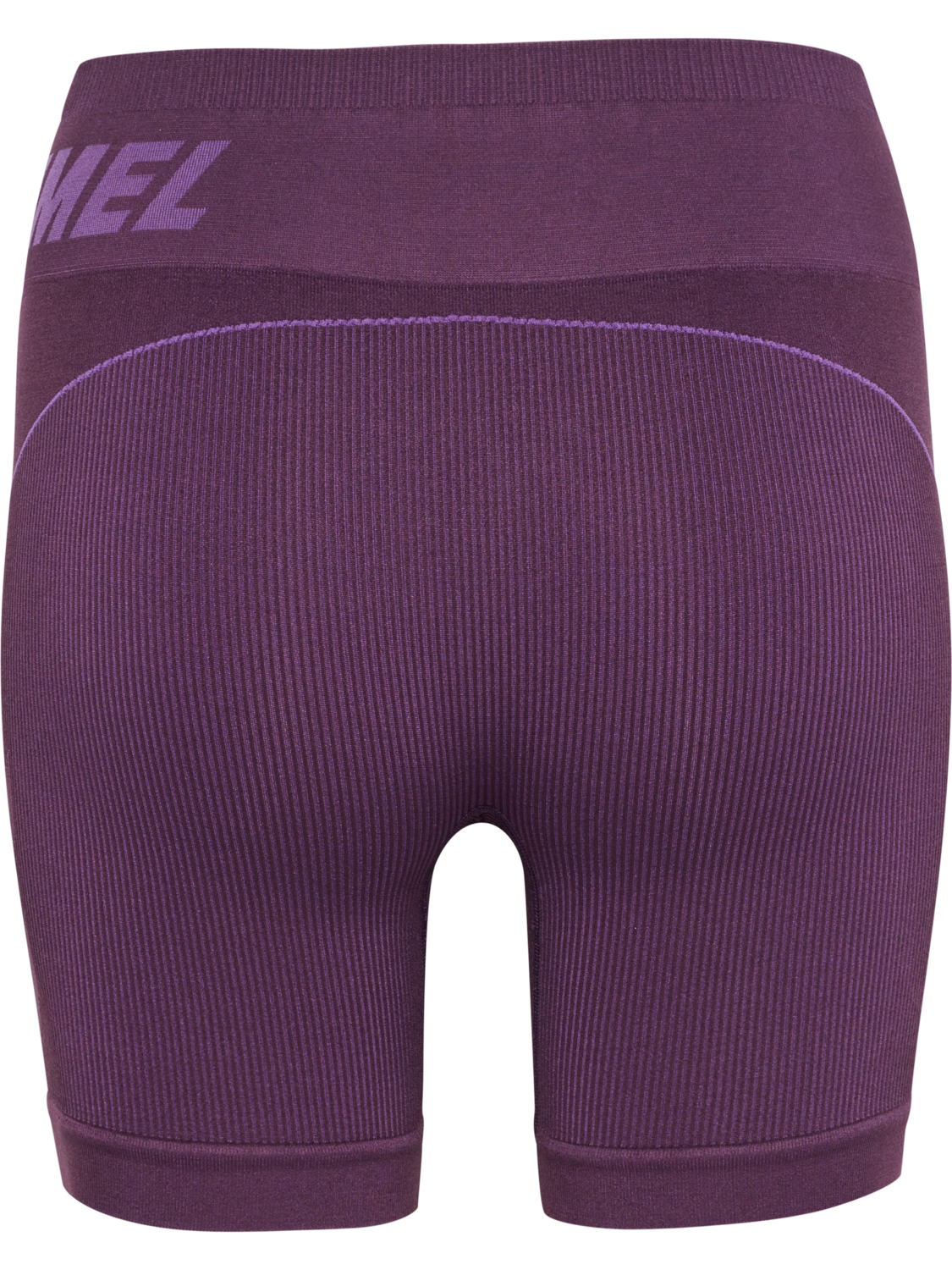 hmlTE CHRISTEL SEAMLESS SHORTS, PLUM PERFECT/BELLFLOWER MELAN, packshot